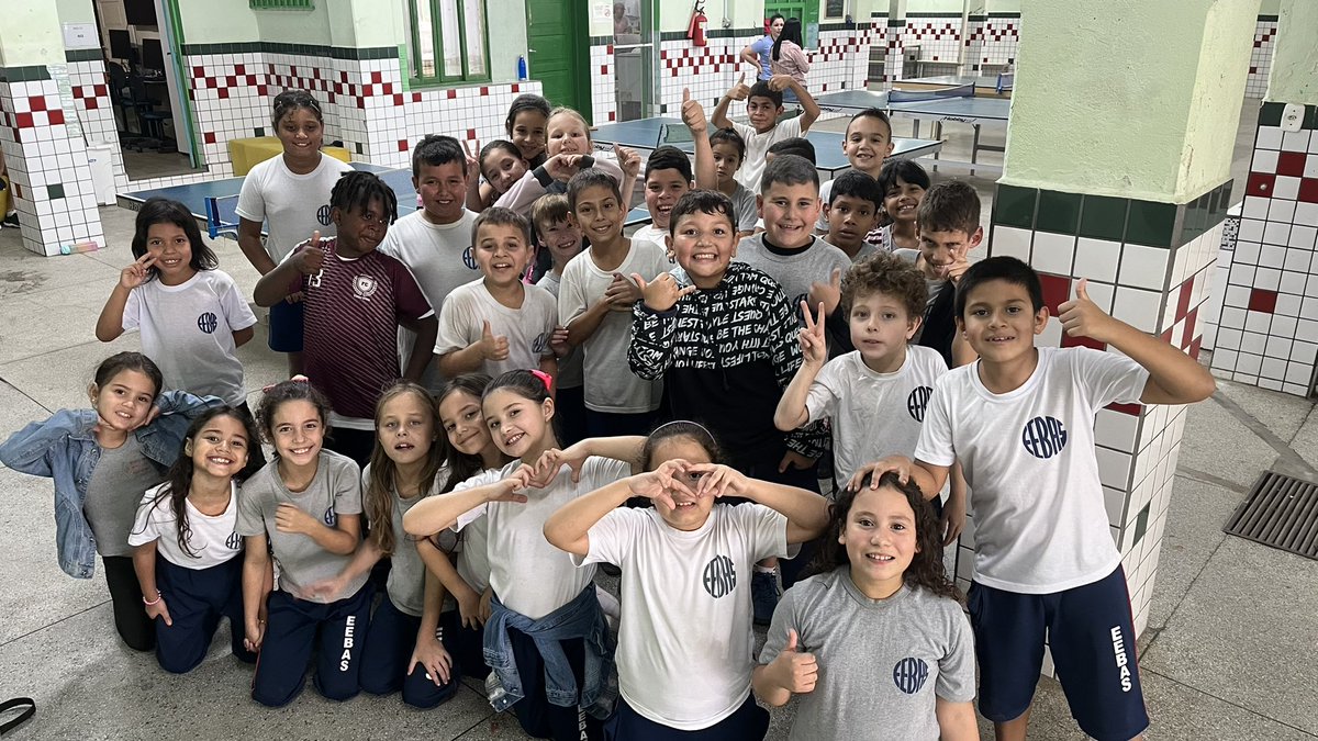 ATEMEPRE's tweet photo. Desde o mês de abril, introduzimos a prática do Tênis de Mesa na escola EEB Arno Siewerdt! São quatro turmas atendidas, do 3° ao 5° anos, uma vez por mês, no período vespertino. O objetivo é apresentar, estimular e despertar a modalidade nas crianças. 🏓😉 https://t.co/ieQaVwgMS5