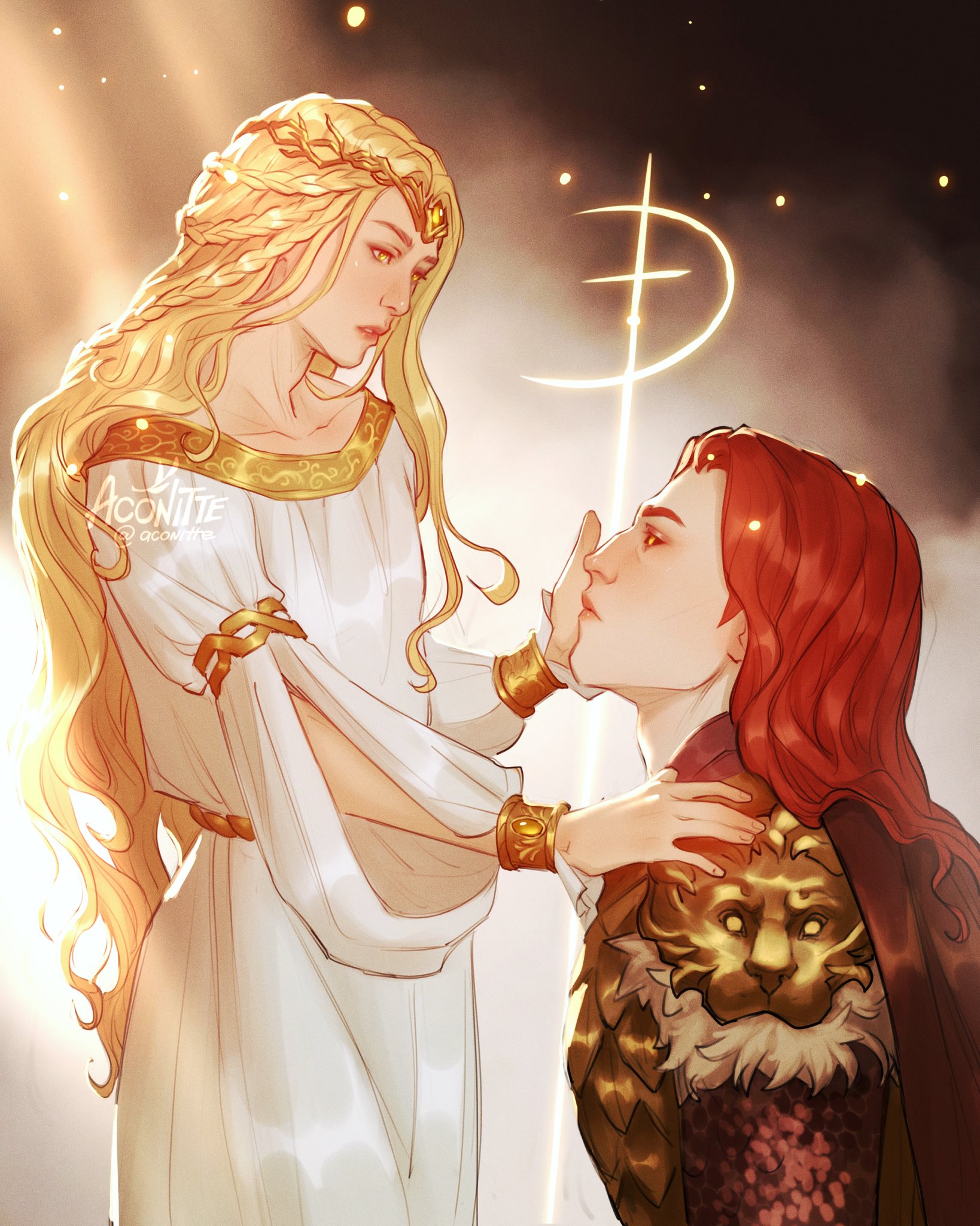 𝒂𝒄𝒐𝒏𝒊𝒕𝒕𝒆 ☾ comms open on X: “Miquella and Radahn Elden 