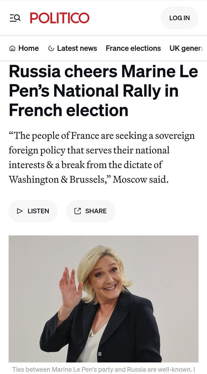 What will seem incredible later in hindsight is how cheap it was for Russia to implode western democracies from within.

Flood the information space with divisive rage bait, then sit back and watch them give away 300 years of progress.