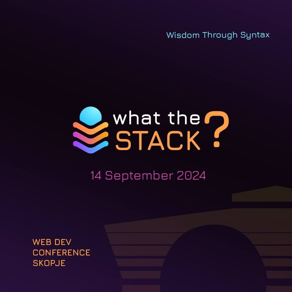 Збор два за What the Stack? 🍻 

buff.ly/4cNgOmO