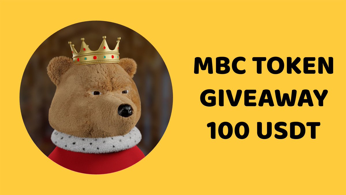 madbearsclub's tweet photo. 🎁 $MBC token sale giveaway! 🎁

Prize:
🏆 100$ USDT in $MBC token.

To Enter:
1️⃣ Follow @madbearsclub.
2️⃣ RT & Like.
3️⃣ Tag 3 friends.

🔥 Check pinned in @madbearsclub to enter pre-sale for $MBC token just for 0.25$!

#Solana #Giveaway