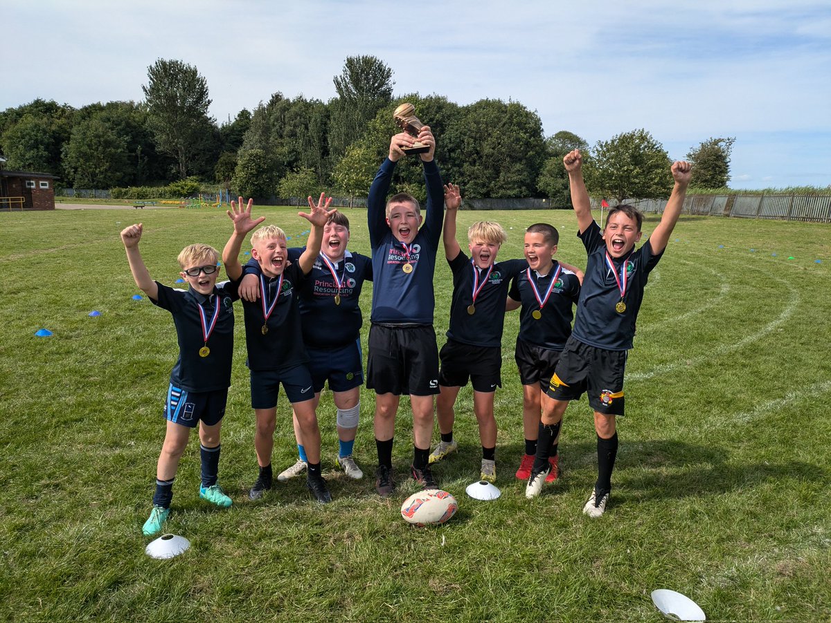 SpringCottagePS's tweet image. Rugby League Champions! Thanks to @MountbattenPrim for being great hosts. #SpringCottageSports