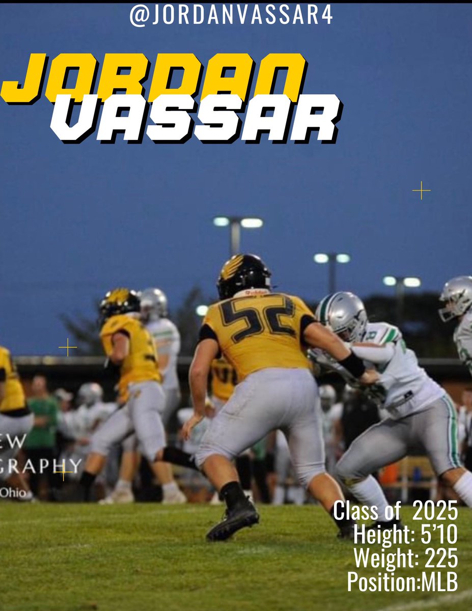 🚨Rising Senior🚨
<a href="/jordanvassar4/">Jordan Vassar</a> 
Class of 2025

A physical linebacker with great knowledge of the game and isn’t scared to come downhill. A true leader and set to have a great senior season.

DAWG‼️‼️