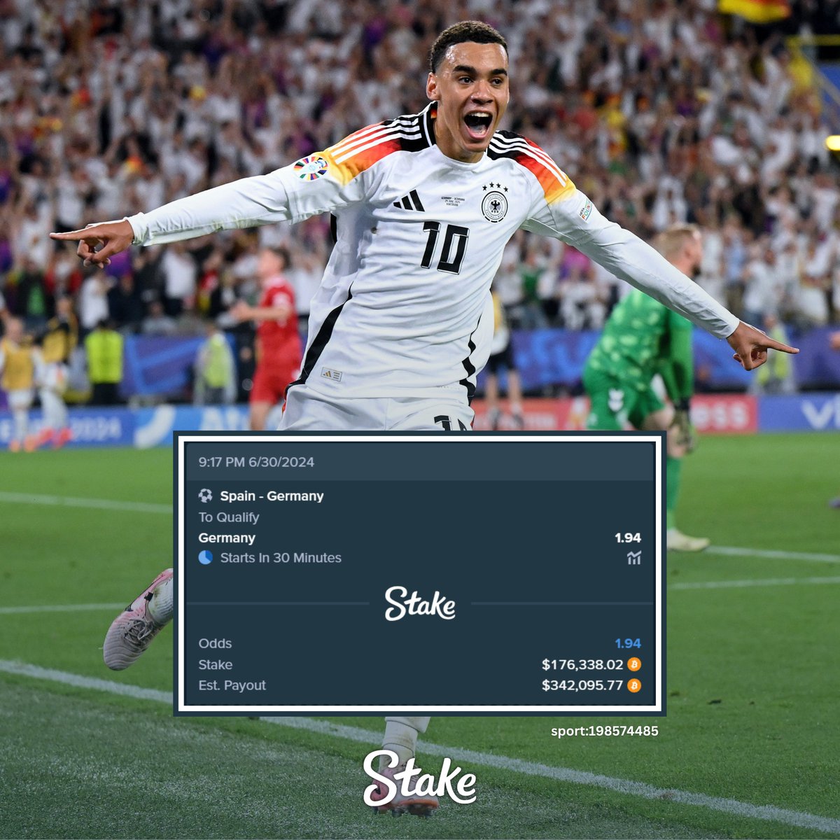 T minus 30 minutes until kick off ⌛️

A massive #EURO2024 game awaits with two juggernauts going head to head! 💥

Spain or Germany - who've you got?