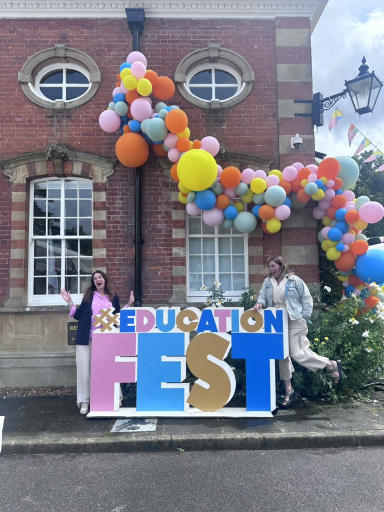 A great day all round! Deliriously tired, but great to catch up with friends and colleagues! <a href="/EducationFest/">Festival of Education 🇬🇧</a> #EducationFest