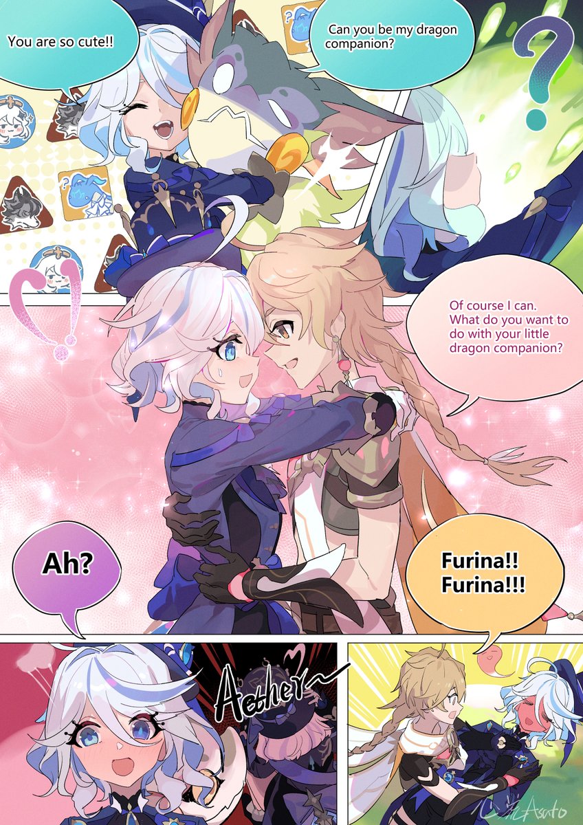 bLZ54zefEhWEkpm's tweet photo. #原神 #GenshinImpact #furina #Aether #aerina https://t.co/CNPs5ErSsX
