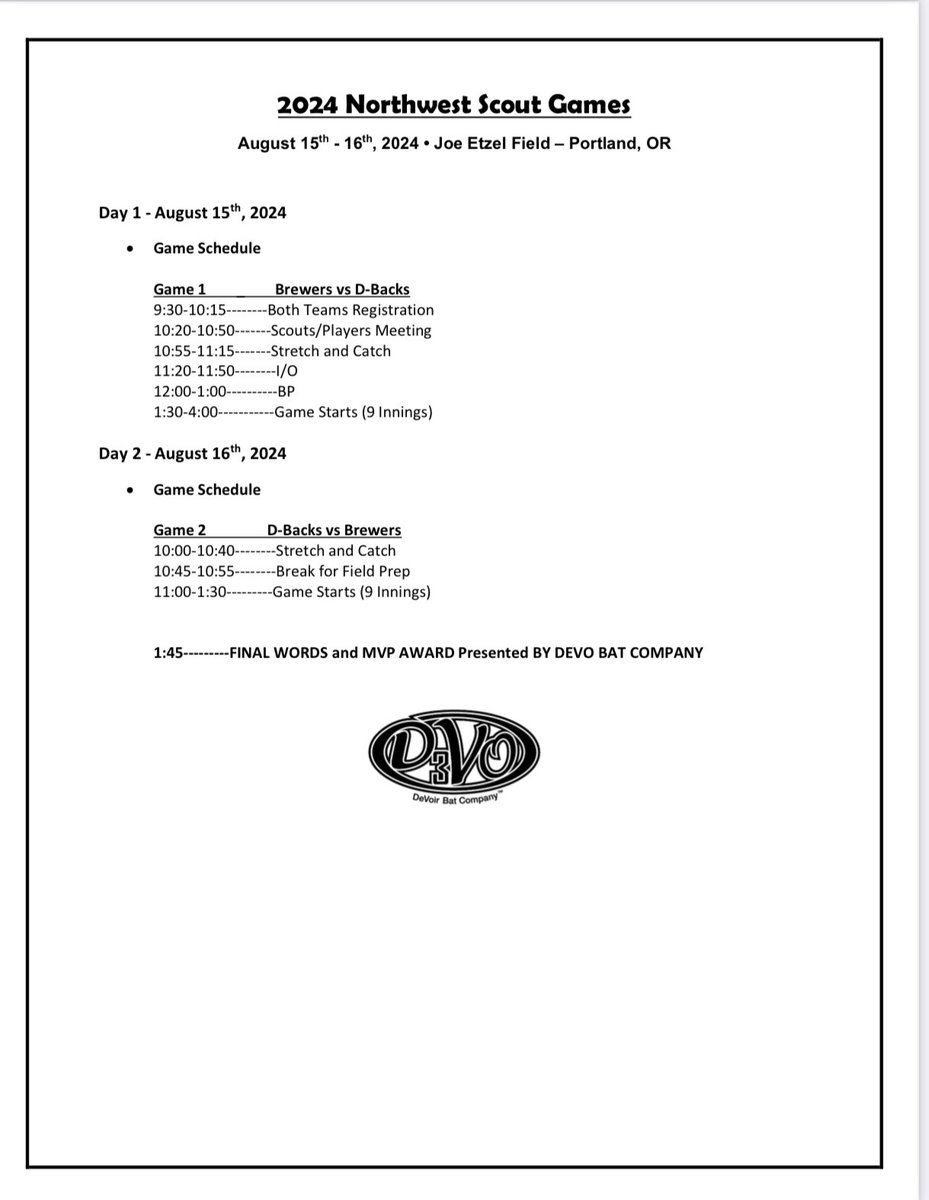 2024 <a href="/PNWScouts/">PNWPBSA</a> <a href="/NWScoutGames/">NWScoutGames</a> Schedule 👇