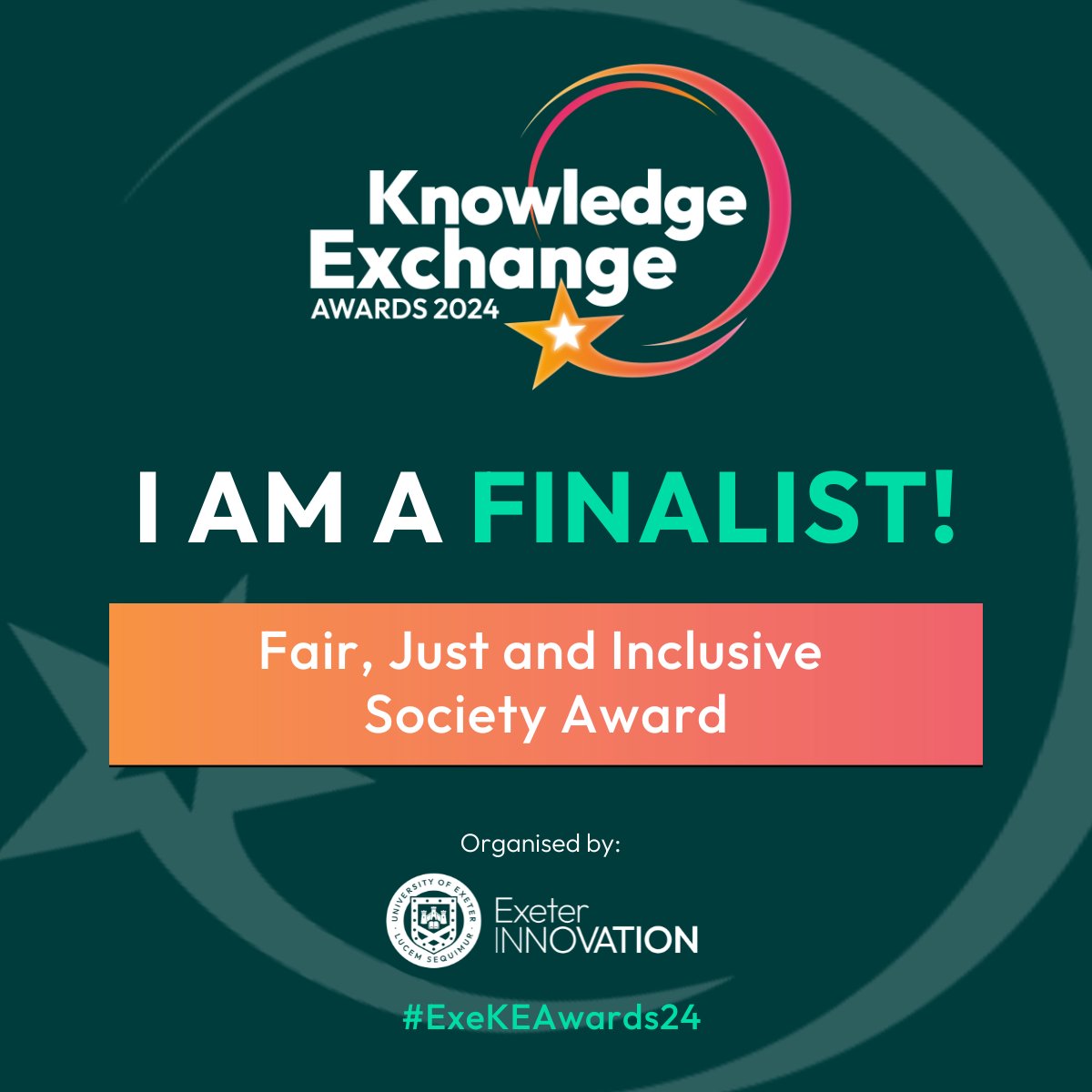 The Community Law Clinic team are delighted to be shortlisted in the Fair, Just &amp; Inclusive Society category, EI Knowledge Exchange Awards 2024 for our project with <a href="/TeignbridgeCAB/">CA Teignbridge</a> – wish us luck! #ExeKEAwards24 <a href="/ExeterLawSchool/">Exeter Law School</a> <a href="/Exe_Innovation/">Exeter Innovation</a> <a href="/UniOfExeterHASS/">Faculty of Humanities, Arts & Social Sciences</a> <a href="/UniofExeterNews/">University of Exeter News</a>
