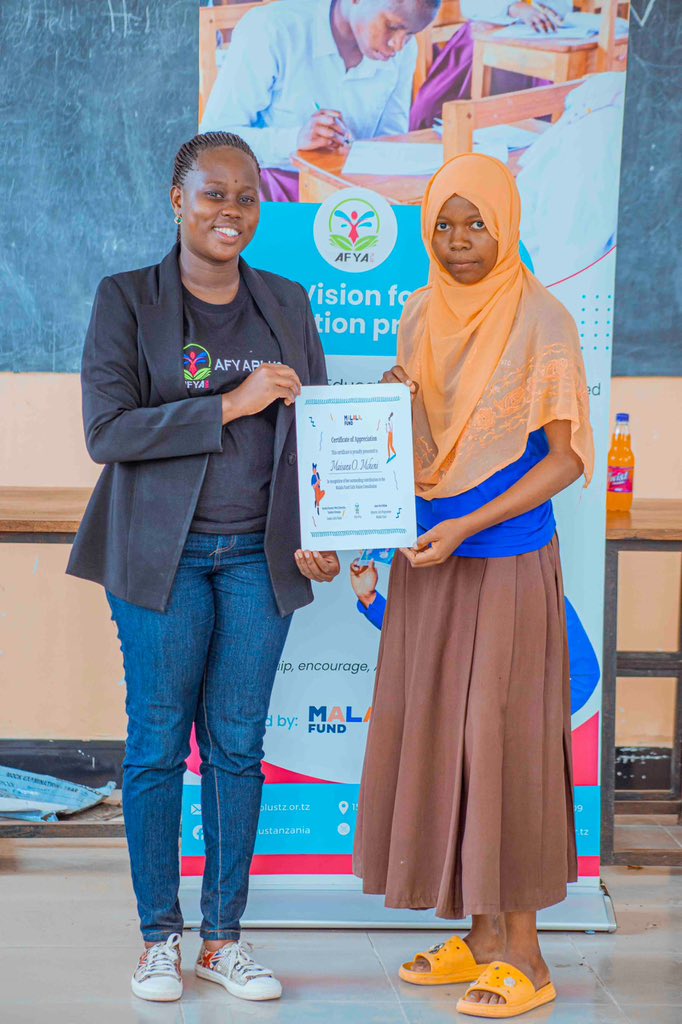 One thing that has helped me grow is my visibility .Be visible with your project,
Be visible with your solution . It’s worth being visible💪🏻. #ijumaanjema