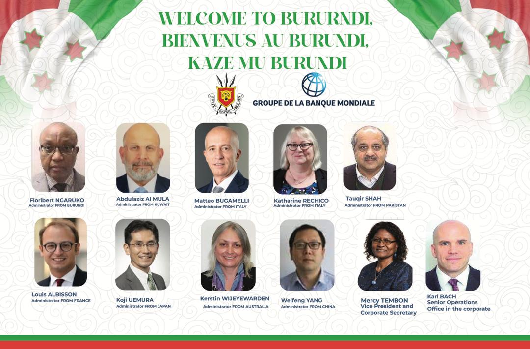 🇧🇮 <a href="/ParcemBurundi/">parcem</a>  vient d’avoir l’occasion de s’entretenir avec les 11 administrateurs de la <a href="/Banquemondiale/">Banque mondiale</a> en visite au Burundi du 04 au 07 juillet 2024.
----------------------
✍️Il s’agissait d’un échange sur l’état des lieux des secteurs de la vie du pays et les perspectives