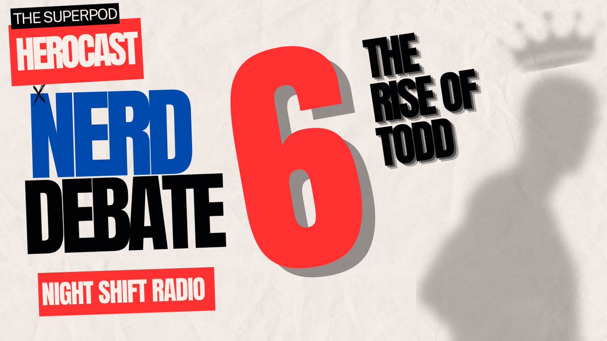 Join us for our 6th annual #NerDebate

Available in video form here: youtu.be/yngpbgFLTXw?si…
And in audio here:player.captivate.fm/episode/9c8d10…
Or wherever you catch your pod!