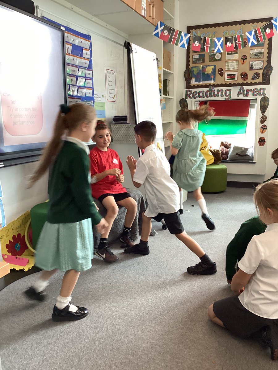 GRPAPlane's tweet photo. In our RE lesson we have been learning about forgiveness. We acted out the parable of the unforgiving servant. @GreenRidgeR2 #RE https://t.co/7AtFA4ja27