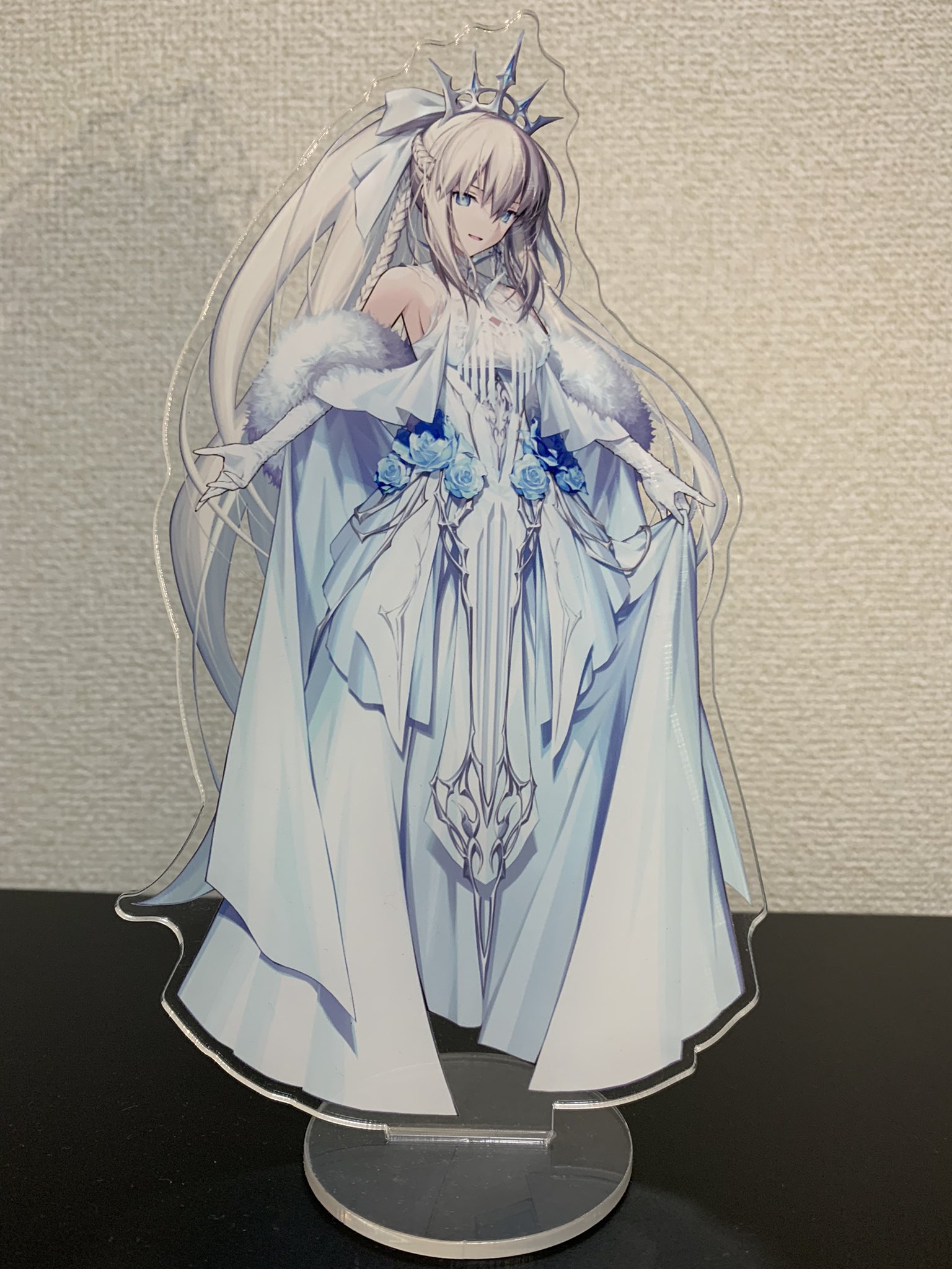 シャバーニ様専用＊アクリル表札【アクア】／最新鋭UV印刷