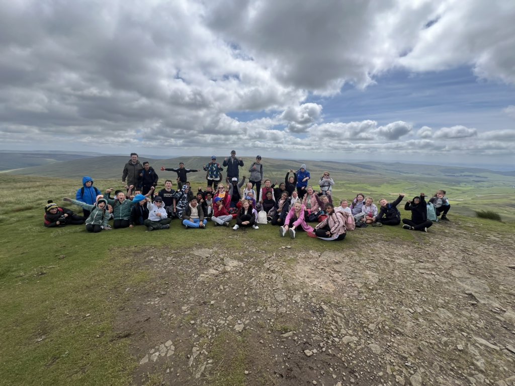 stjosephskly's tweet photo. We have ALL reached the summit of Pen Y Ghent! #SJKPE #SJKGeography https://t.co/Gd48vmxQOS