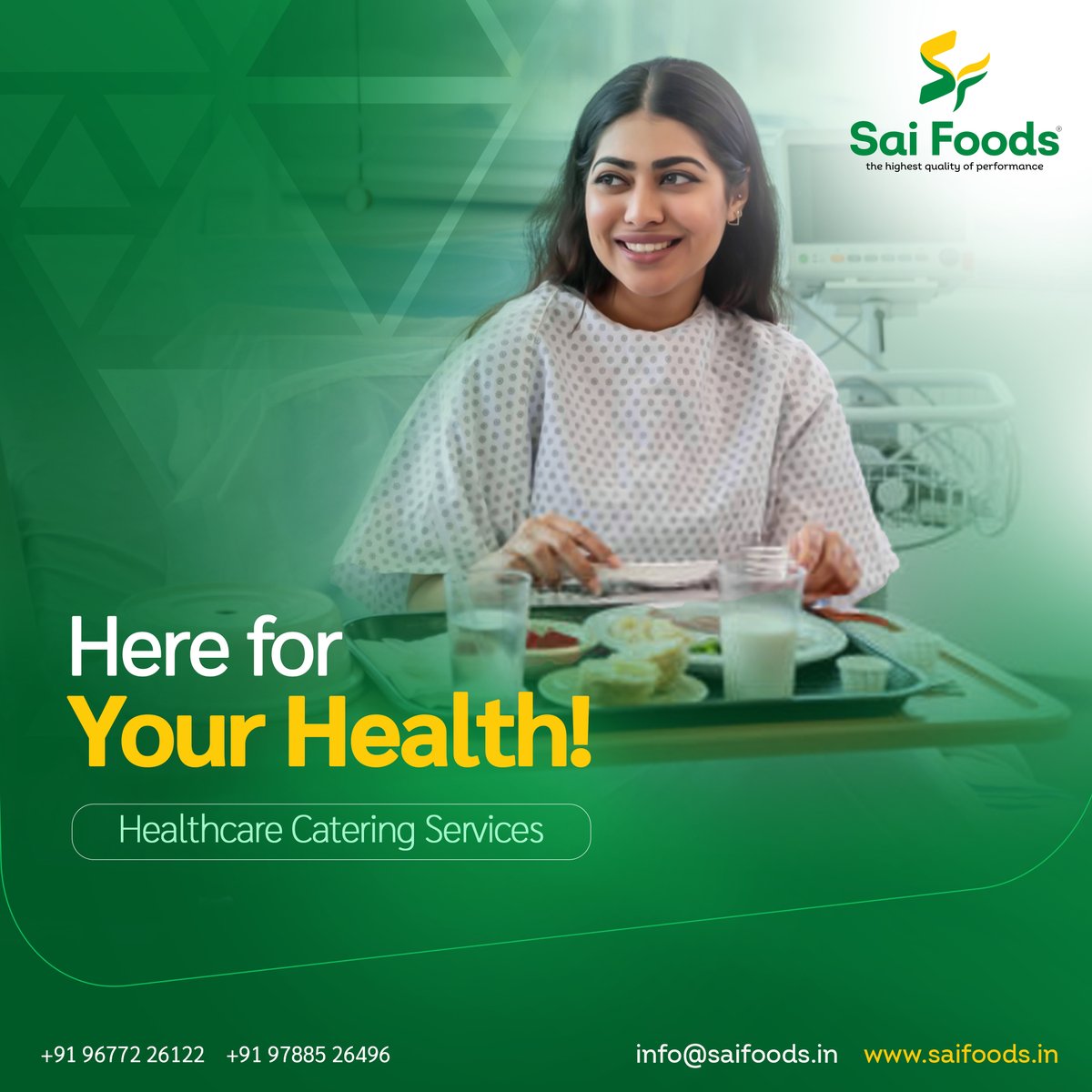 SaiFoodcbe's tweet photo. At Sai Foods, every patient's health and well-being are of utmost importance to us. Every dish is cooked to perfection, keeping in mind the aspect of health. We follow hygienic cooking methods and maintain clean and sanitized cooking areas.

https://t.co/q01XZjjj17

#SaiFoods https://t.co/02e1UxCKi6