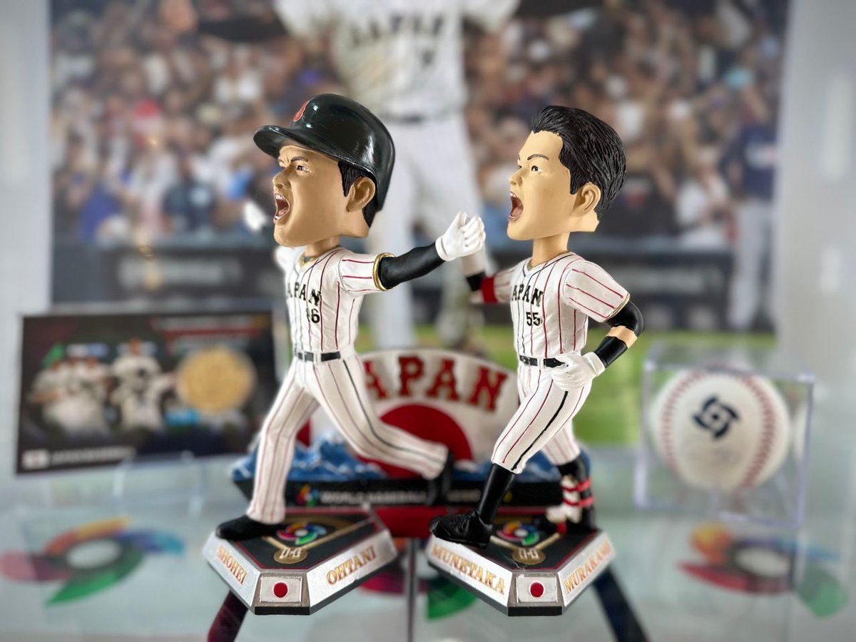 セレクション札幌店🗼 #ボブルヘッド ミュージアム展示品です‼️ #WBC