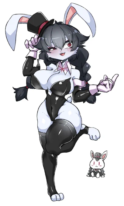 メスケモ兎 