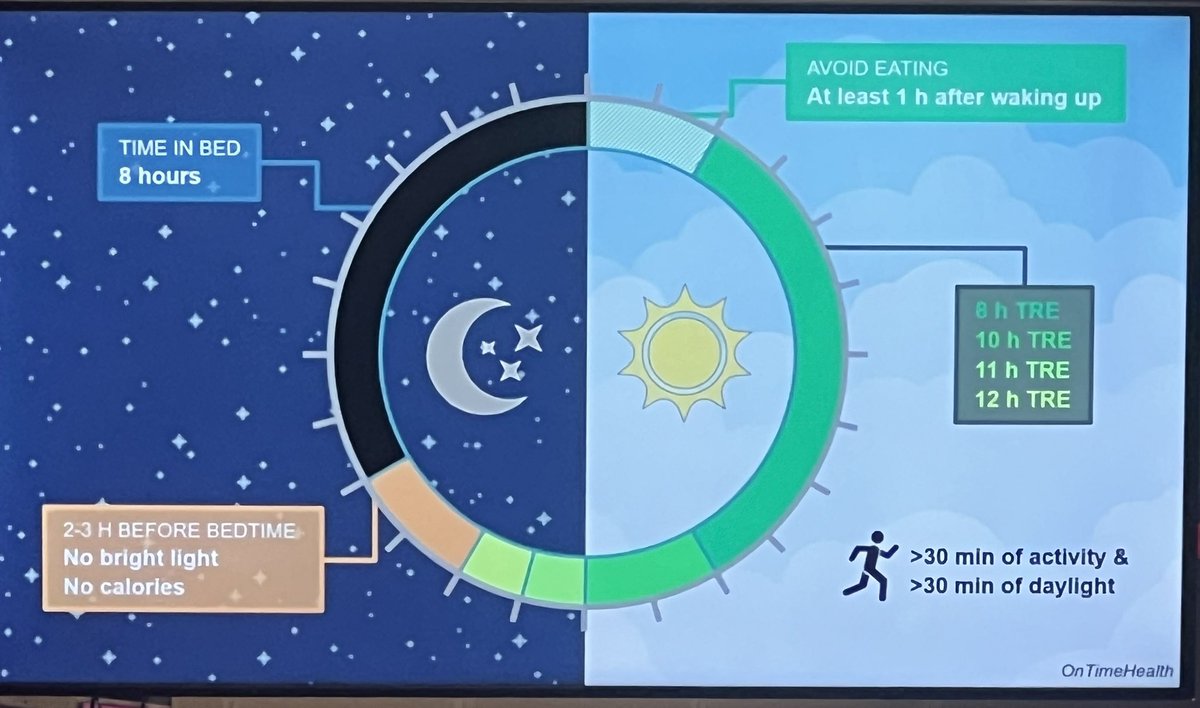 Great set of tips from Professor Satchin Panda on lifestyle changes you might want to make based on an understanding of circadian rhythms