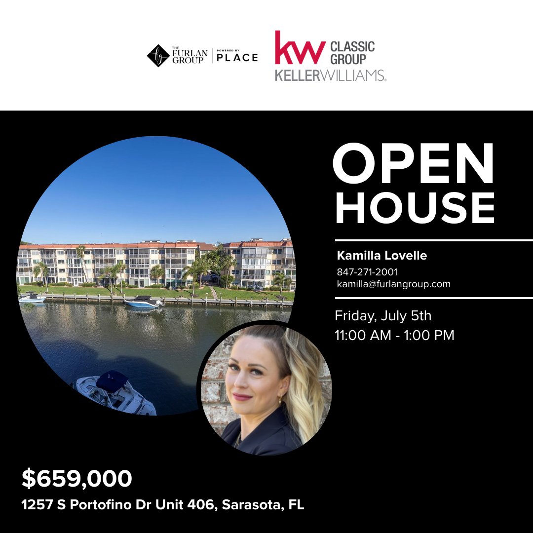 BrandiFurlan's tweet photo. Explore Your Next Home TODAY - Join Us for Open Houses in Bradenton and Sarasota!
#OpenHouse #RealEstate #HomeForSale #HouseHunting #DreamHome #PropertyForSale #HouseTour #OpenHouseToday #Florida #FloridaRealEstate #TheFurlanGroup #PoweredByPLACE #KellerWilliamsClassicGroup https://t.co/GHFwyZpZHa