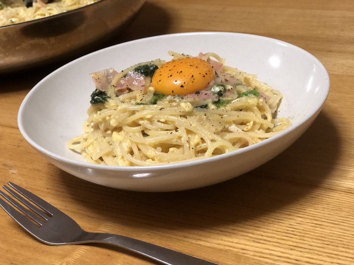息子飯

和風カルボナーラ🍝
