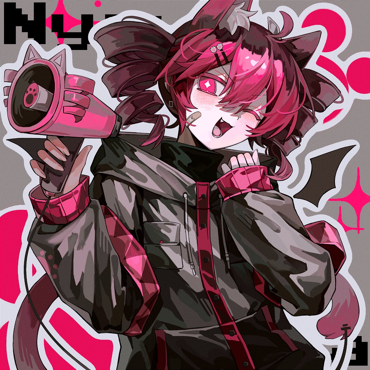 nawa_ur's tweet photo. Nyaaaaaaaaaa！
#重音テト #UTAU https://t.co/pnuGepr8d4
