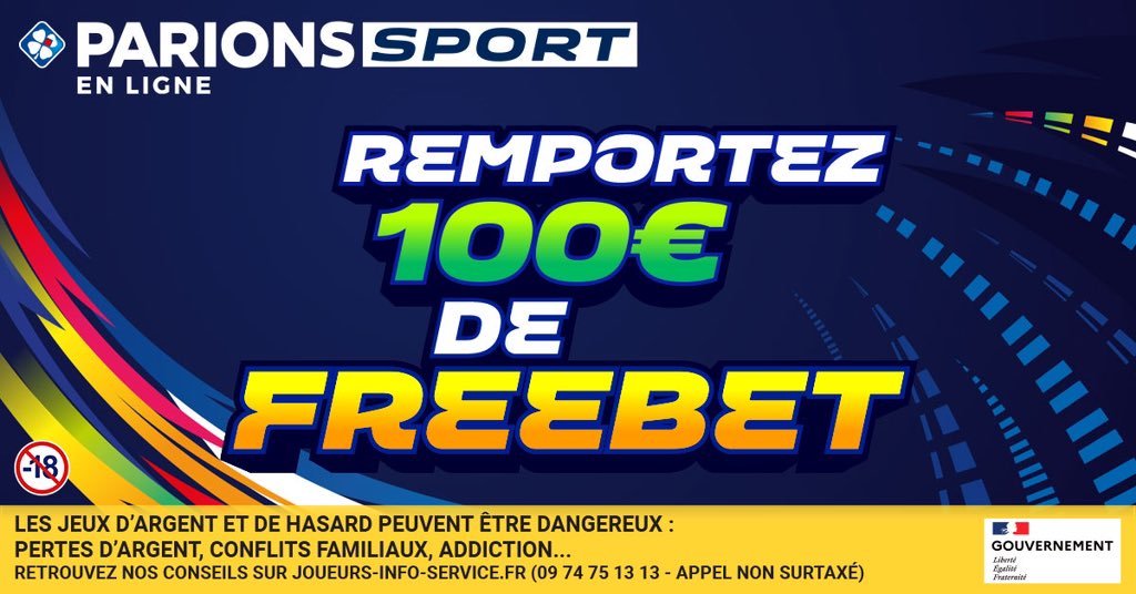 🇪🇺 CALENDRIER EURO | CADEAU N•9

A gagner :
🎁 10 x 10€ FREEBETS PARIONS SPORT 

Pour participer :
👉 RT + LIKE ce Tweet 
👉 Follow <a href="/NtkPronos/">NTK Pronos</a> 

💝 Votre 1er pari remboursé si perdant 
wlfdj.adsrv.eacdn.com/C.ashx?btag=a_…

🗓 Tirage Samedi 23h00

🍀 Good luck &amp; Merci Parions Sport