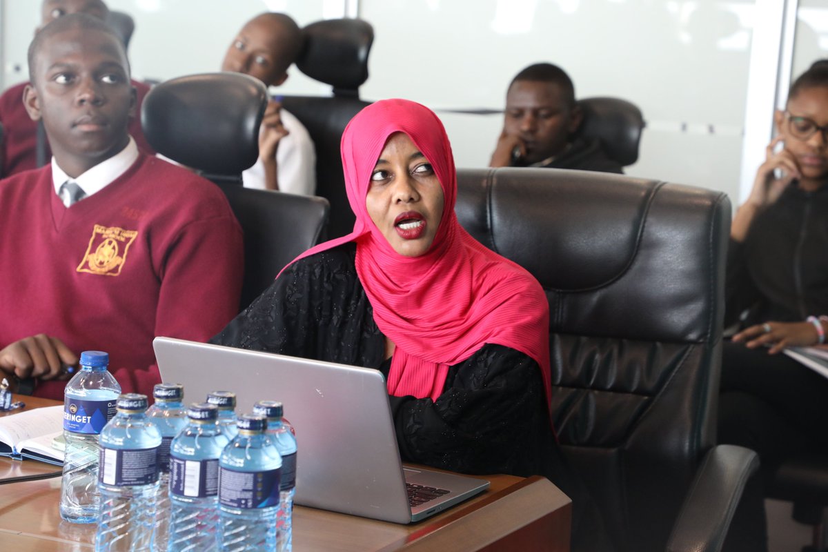 Today, the Commission, through Public Outreach and Education Department (POED) welcomed Mangu High School for a sensitization program on the Amani Club. Principal Program Officer Ms. Jescah Otieno gave an overview of Commission programs, while Ms. Hadija Mohammed took the