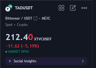 Lifetime opportunity $TAO