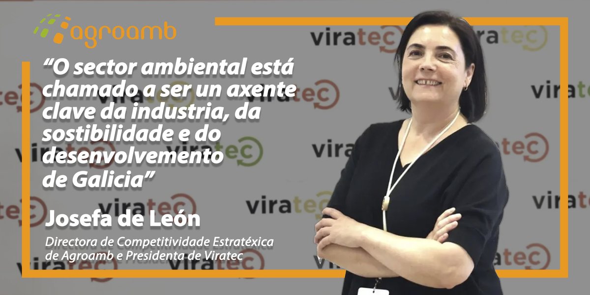 GAgroamb's tweet photo. 📣 A nosa compañeira Josefa de León, Directora de Competitividade Estratéxica en #Agroamb, nomeada nova presidenta de @ViratecGalicia.
 
🔎 Consulta aquí quen compón a nova Xunta Directiva do Clúster durante os vindeiros catro anos. 👇🏻

https://t.co/VkLZFxBqSt https://t.co/iZgF7fhgFK