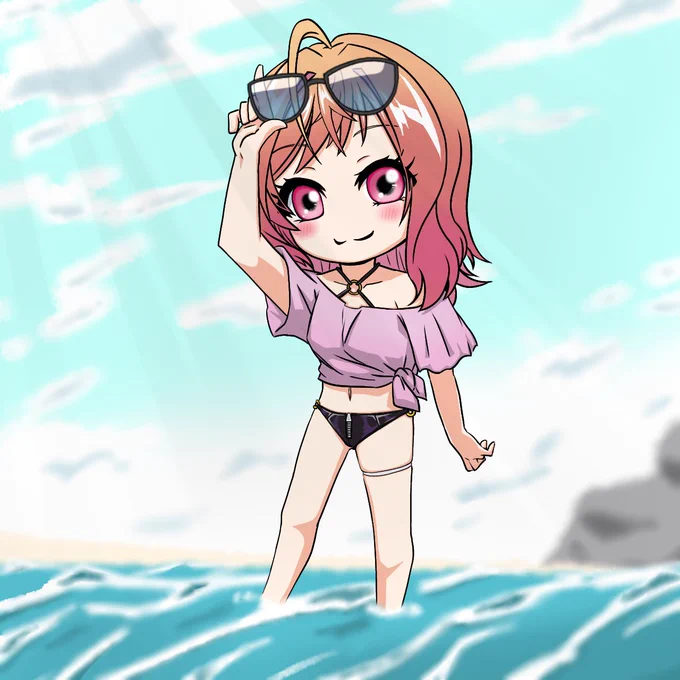 【夏×社長】 気が早いような気もしますが #ririkart