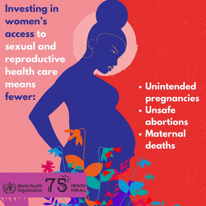 Harmful social norms, inequities &amp; discriminatory practices stand in the way 🚫 of women &amp; girls accessing the care they need, including access to sexual &amp; reproductive health services
#OHISD Joins in Improving care, removing these barriers
#HealthForAll #WHA77 #WHO #PMNCH #UNFPA
