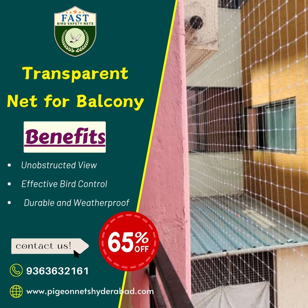 AtNets35955's tweet image. Fast Safety Nets Hyderabad provides transparent balcony nets, ensuring both safety and aesthetics. These durable nets offer protection from birds while preserving views. #TransparentNets #BalconySafety #FastSafetyNetsHyderabad #BirdProtection
pigeonnetshyderabad.com/transparent-ne…