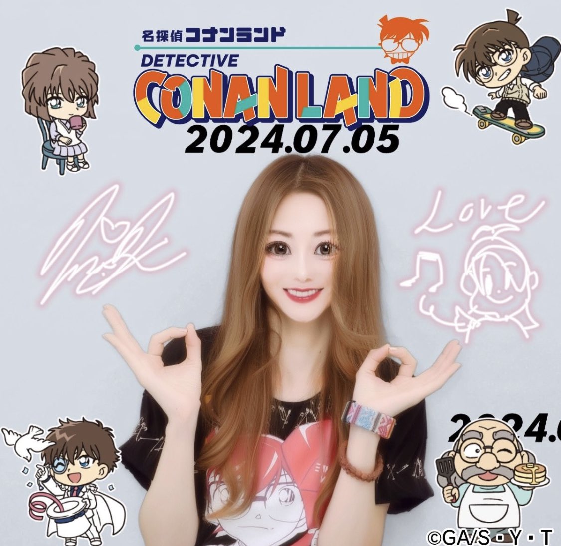 ☀️#名探偵コナンランド オープニングセレモニー🎉 暑い中ありがとう