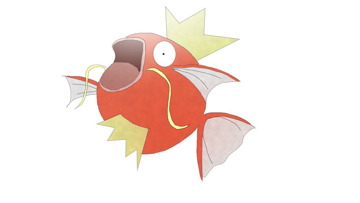 Post by マサ(社畜王子) on X: コイキング描いた