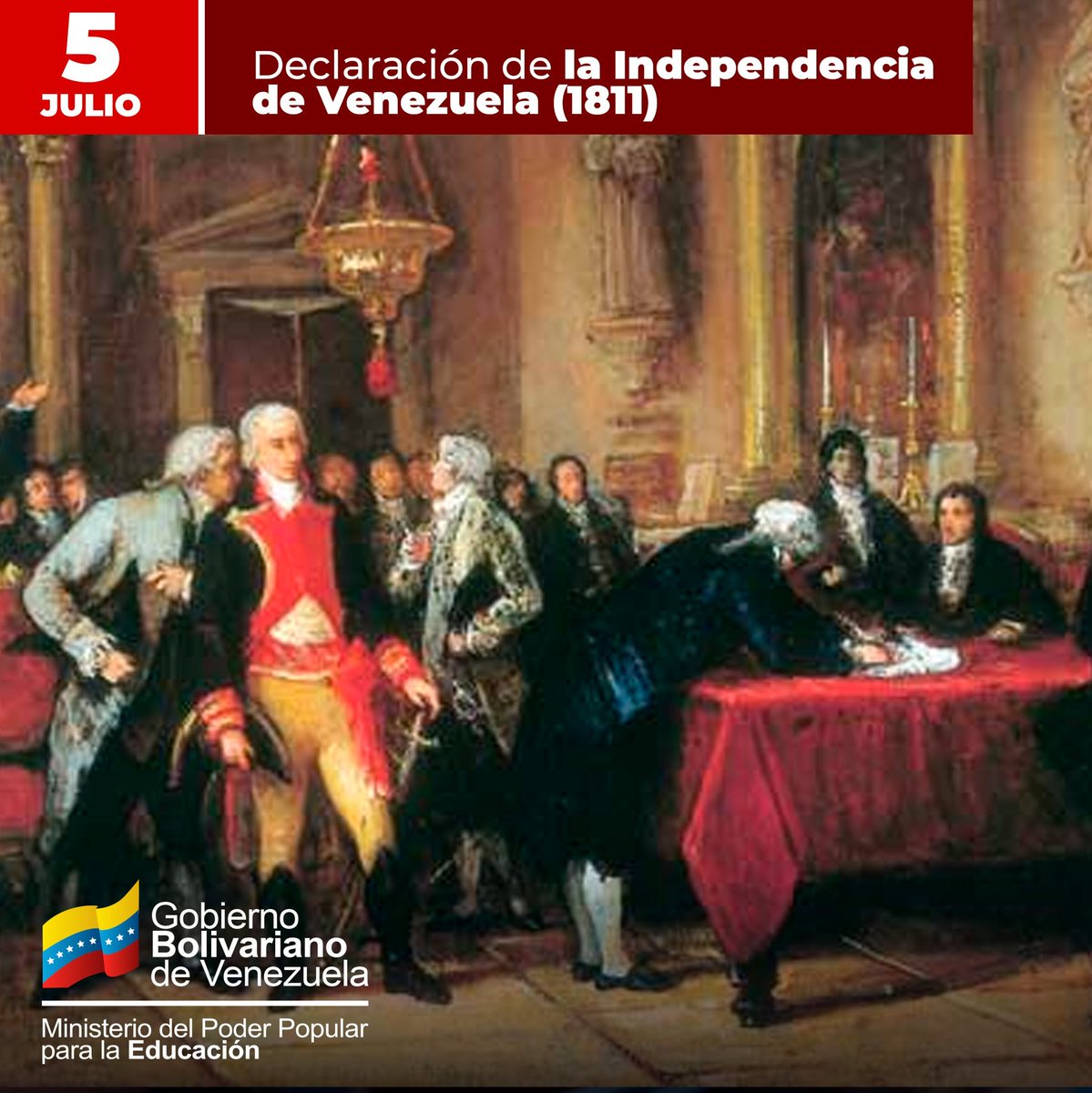 ¡Qué viva nuestra soberanía!

Celebramos con orgullo los 213 años de este acto heroico. Honramos el sacrificio de aquellos/as que forjaron la independencia y mantenemos vivos sus ideales en nuestras convicciones de justicia e igualdad.

#AyerHoyYSiempreIndependientes
