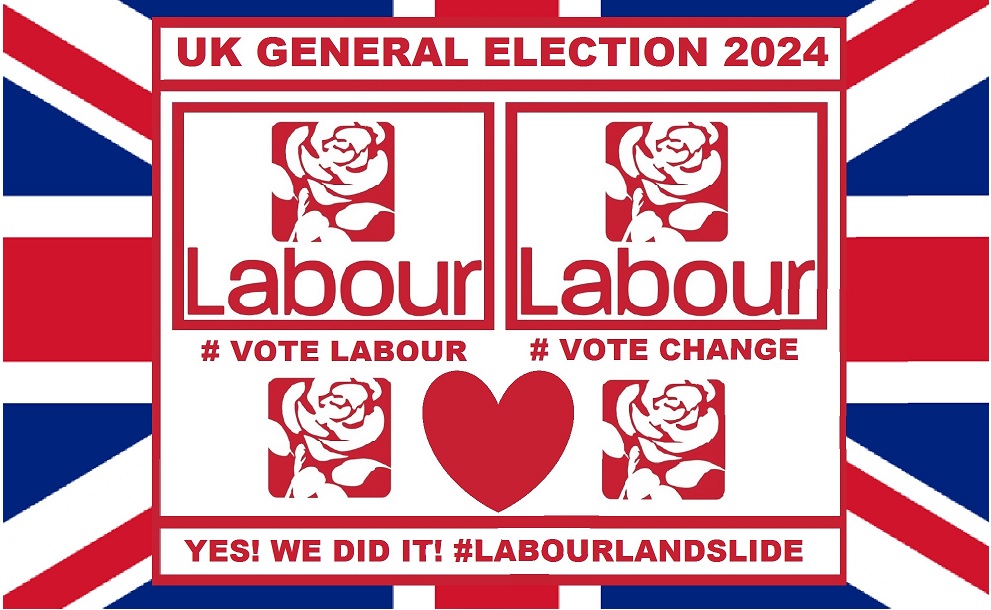MonMoiBon's tweet image. #LabourLandslide2024 Congratulations to @Keir_Starmer and @UKLabour on winning #UKElection2024 ❤️😀🍸🍾🎈🎉🥳