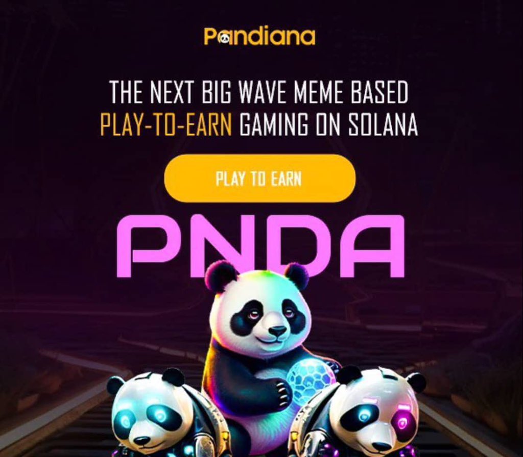 Immerse yourself in #PandianaSolana ,an action-packed 3d play to earn game  where you control customizable panda characters, conquer quests, and earn  real rewards on the Solana blockchain.
