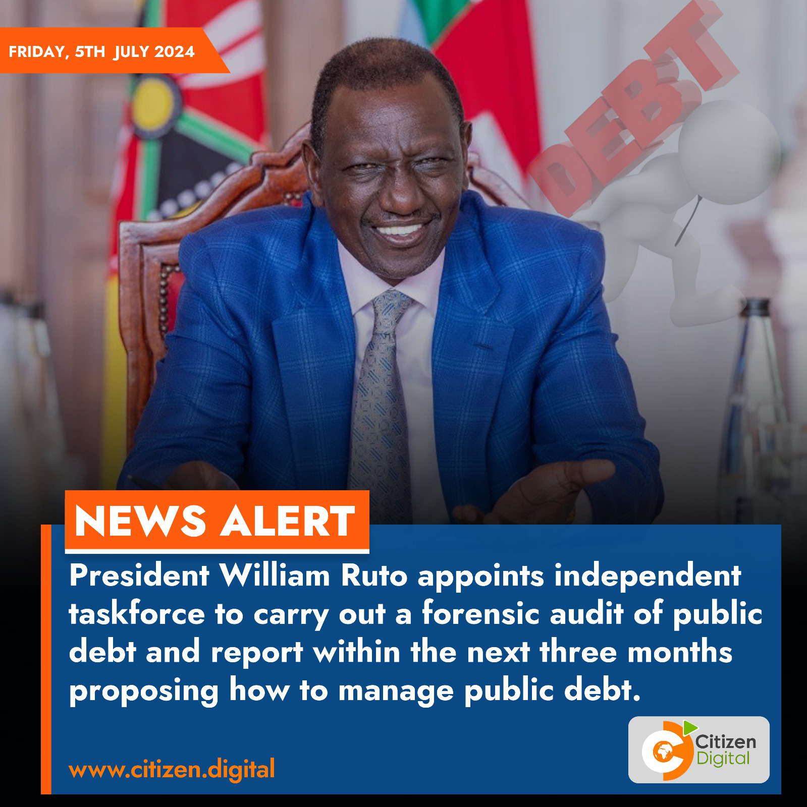 Breaking News: Ruto Announces 20-Member Taskforce to Audit Health Resources - Ruto's Decision to Form a 20-Member Taskforce