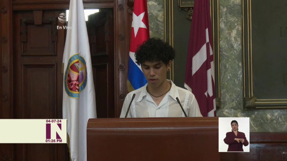 DCorralesponce's tweet photo. Ayer quedó inaugurado en él aula magna de la Universidad de la Habana🏛️, el Encuentro Nacional de Estudiantes de Derecho⚖️. Jornada para el debate y desarrollo científico estudiantil. 

Feliz fiesta de la Ciencia📖⚖️
@nicado3 @MartaMorenoCru1 
@yamilapenao @RubenRemigioCU https://t.co/UK4VDhjbTx