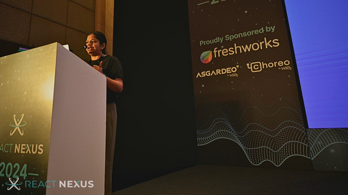 ReactNexus's tweet image. The Amazing @hellonehha has joined the stage and she is speaking on Enhancing Accessibility in React Native TV Applications!! 🖥️🚀
#ReactNexus2024 #ReactNexus
