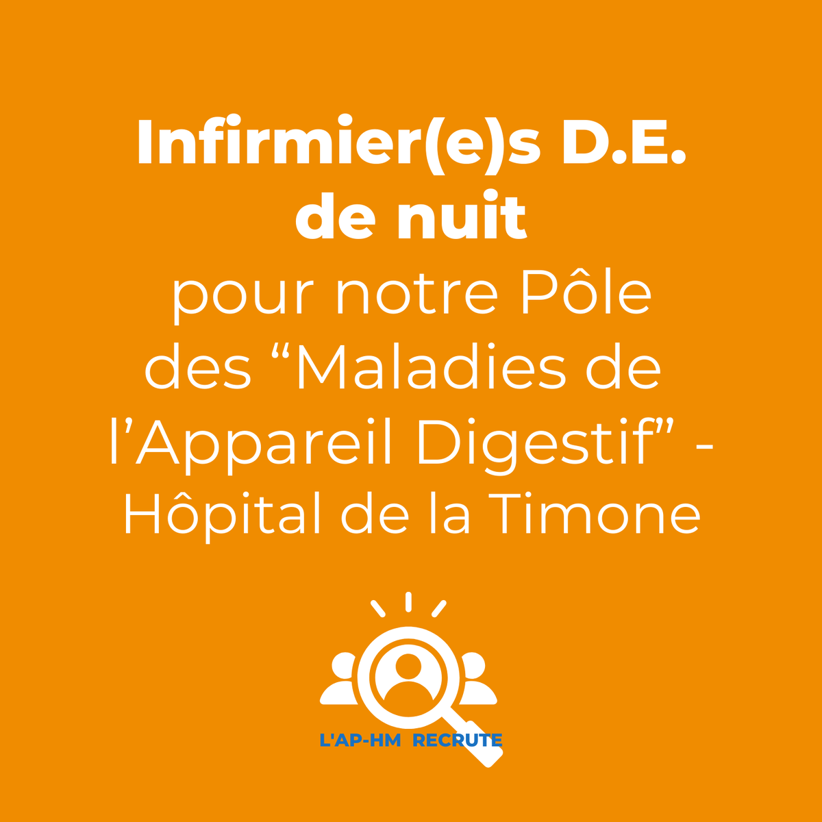aphm_actu's tweet photo. 📢 Nous recrutons des Infirmiers de Nuit à l'Hôpital de la Timone ! 🏥 Services : Médecine d’Hépatologie, Médecine, Chirurgie Digestive, Oncologie Digestive et Neuro-Oncologie. #Recrutement #InfirmierDeNuit #Timone #Marseille