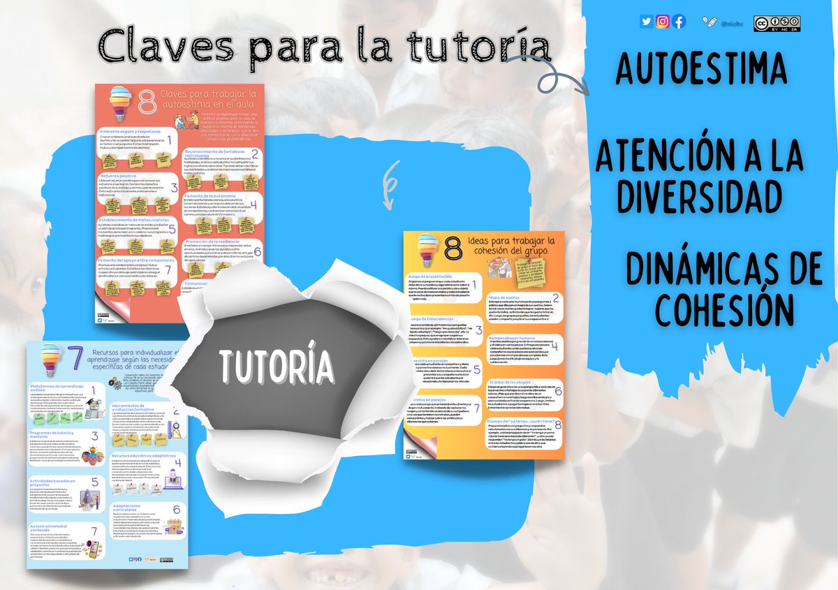 tolobv's tweet image. Último hilo del curso y nos vamos de vacaciones. Hoy publicaciones relacionadas con la #tutoría. Dejaremos entradas anteriores programadas durante el verano. Dentro hilo de publicaciones 🧵👇#ideasparaclase #claustrovirtual #compartomiedublog 

bloomania.es/claves-para-tr…
