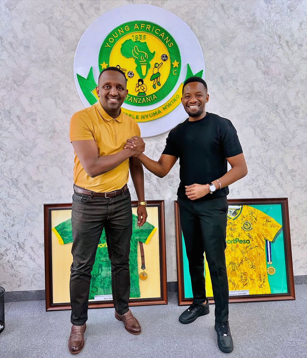 Hamisi Mandi (@bdozen) on Twitter photo Ulikuwa wakati mzuri Mr President <a href="/Caamil8/">Eng. Hersi Said</a> #YoungAfricans ⚽️
<a href="/YoungAfricansSC/">Young Africans SC</a> Ulikuwa wakati mzuri Mr President <a href="/Caamil8/">Eng. Hersi Said</a> #YoungAfricans ⚽️
<a href="/YoungAfricansSC/">Young Africans SC</a>