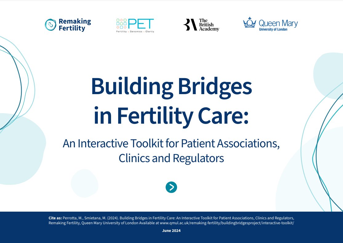 Marcin Smietana (@marcinsmietana) on Twitter photo Check out our interactive toolkit on 'Building Bridges in Fertility Care': qmul.ac.uk/remaking-ferti… 🙂 And our three research digests: qmul.ac.uk/remaking-ferti… Thanks to <a href="/DrMPerrotta/">Manuela Perrotta</a> and the Building Bridges project with <a href="/PET_BioNews/">PET</a> <a href="/BritishAcademy_/">The British Academy</a> <a href="/ResearchRetold/">Research Retold</a> <a href="/QMUL/">Queen Mary University of London</a> <a href="/sbmqmul/">QMUL School of Business and Management</a> Check out our interactive toolkit on 'Building Bridges in Fertility Care': qmul.ac.uk/remaking-ferti… 🙂 And our three research digests: qmul.ac.uk/remaking-ferti… Thanks to <a href="/DrMPerrotta/">Manuela Perrotta</a> and the Building Bridges project with <a href="/PET_BioNews/">PET</a> <a href="/BritishAcademy_/">The British Academy</a> <a href="/ResearchRetold/">Research Retold</a> <a href="/QMUL/">Queen Mary University of London</a> <a href="/sbmqmul/">QMUL School of Business and Management</a>