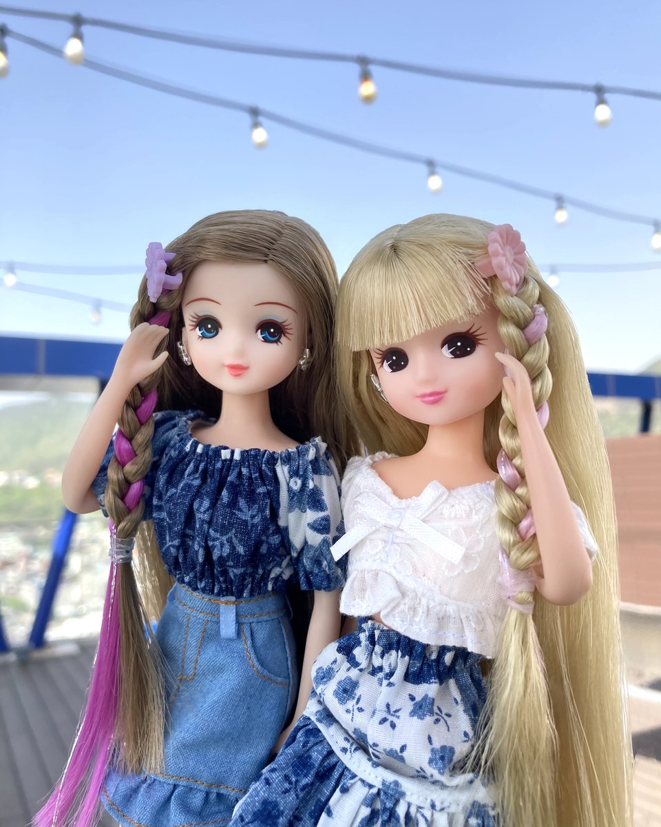 ホリエちゃん　参考出品 ボンジュール♪ 今日はつばさちゃんと #エクステ をつけておでかけした