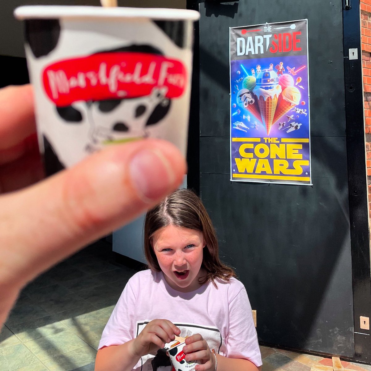 Open now - <a href="/MarshfieldIces/">Marshfield Farm Ice Cream</a> in the centre of #Worcester