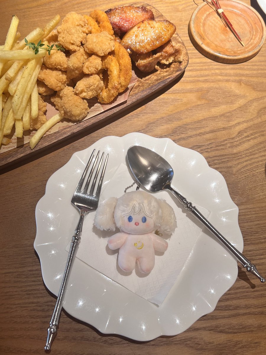 접시에 쏙 들어가는 오깅이💕