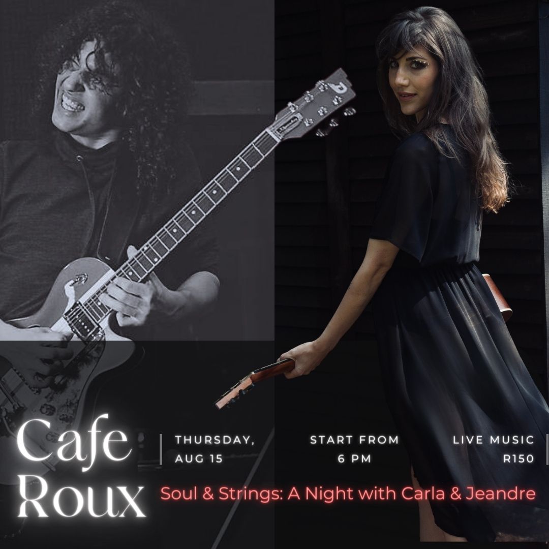 🥰Excited to make music with my friend at Cafe Roux 15 August! It’s also my birthday week so please come celebrate with us and bring your friends and loved ones.  #CapeTown #Songwriter <a href="/BigConcerts/">BIG Concerts</a> <a href="/KFMza/">kfmza</a> #originalmusic #singersongwriter #songwriter #music #musician #capetown