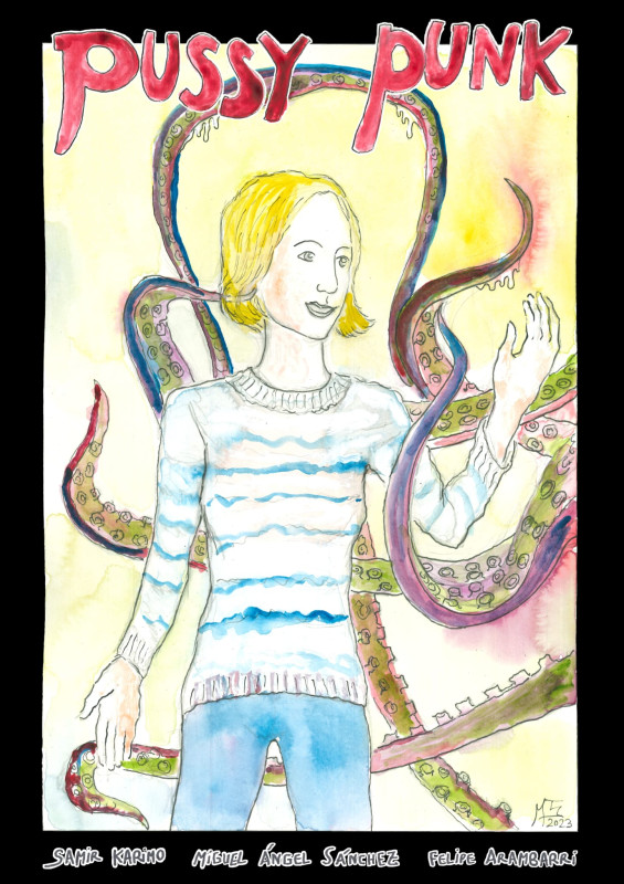 Portico_AEFCFT's tweet image. 🏆Categoría de Tebeo🏆

Pussy Punk, de Samir Karimo (@KarimoSamir), autoeditado