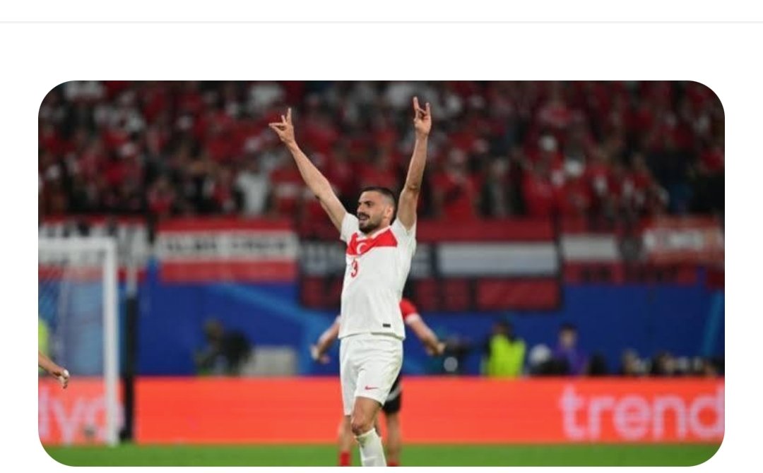 Milli futbolcumuz Merih Demiral’a UEFA’nın 2 maç men cezası kararı kabul edilemez. 
Bu karar özgürlükçü ve hakkaniyetli bir yaklaşım değildir. UEFA Merih Demiral'ın oynadığı güzel futbolu hazmedemedi.